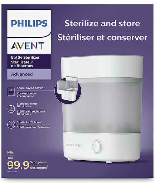 Esterilizador a vapor eléctrico ADVANCED de Philips AVENT