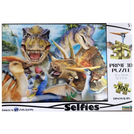 Prime 3D Puzzle Dinosaurs Selfie