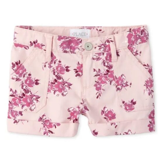 Children's Place Girl Floral Short