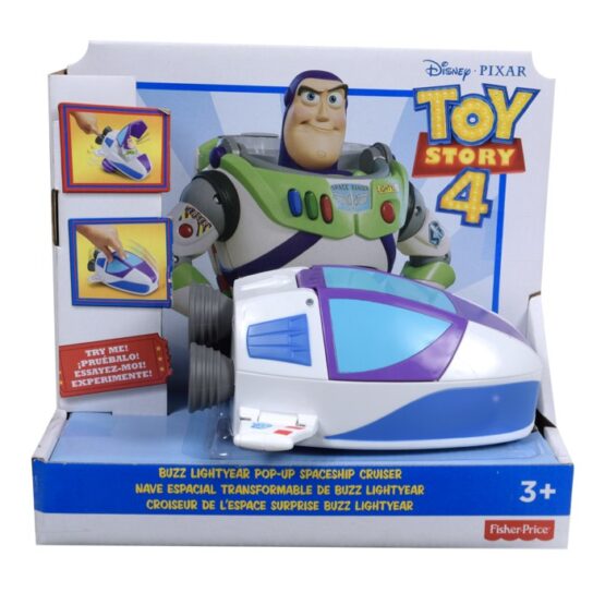 Toy Story 4 Buzz Lightyear pop-up cruiser