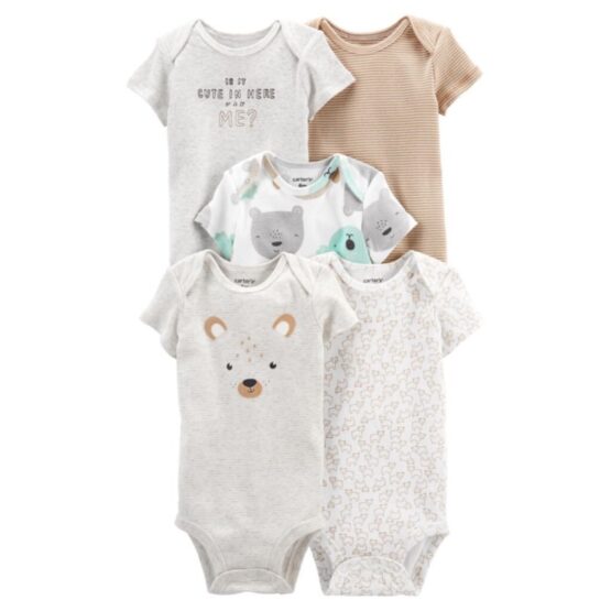 Carter's 5-Pack Short-Sleeve Bodysuits