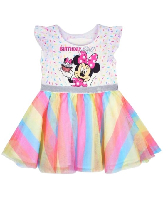 Minnie Mouse Birthday Girl Dress