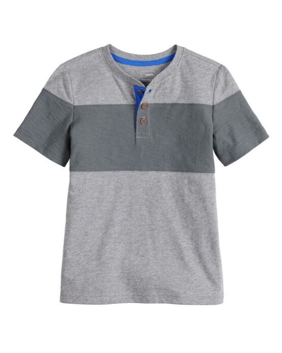 Sonoma Goods For Life Colorblock Henley Top