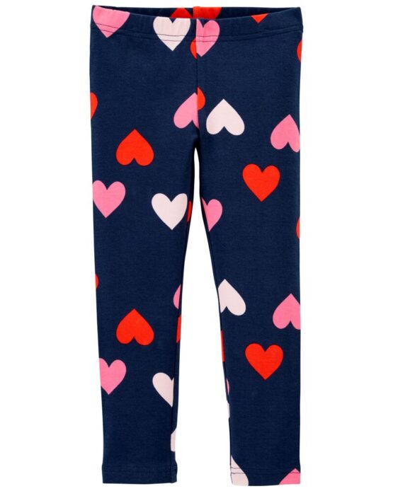 Carter's Baby Navy Heart Leggings