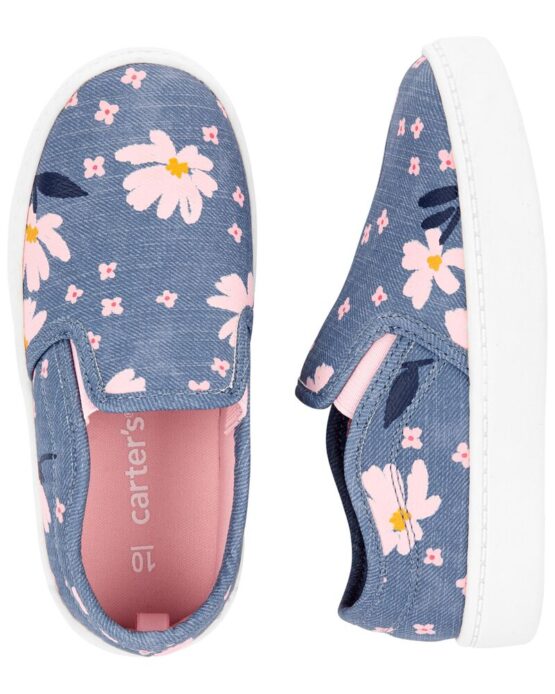Carter's Chambray Slip-On Shoes