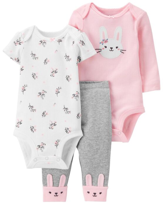 Carter's 3-Piece Bunny Outfit Set