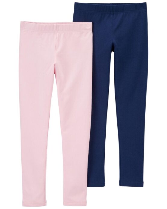 Carter's Kid Pink/Navy 2-Pack Leggings