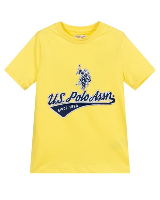 U.S Polo Assn. Youth Tee Shirt Yellow