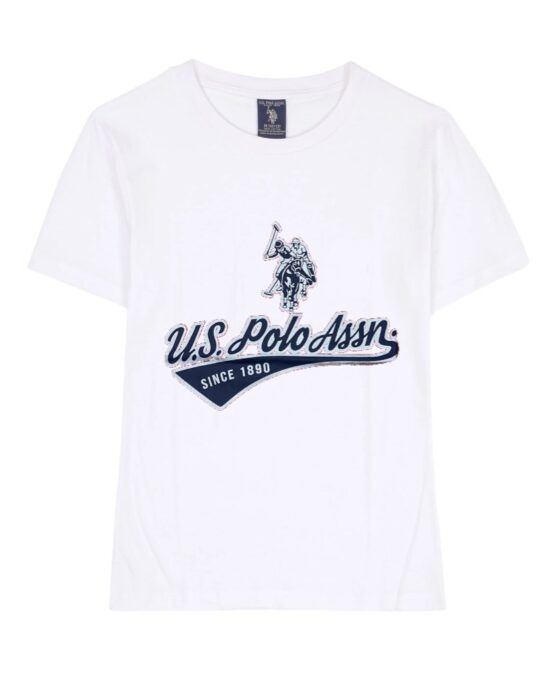 U.S Polo Assn. Youth Tee Shirt White