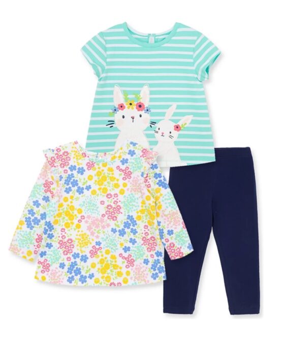 Little Me 3-pc Bunny Play Set