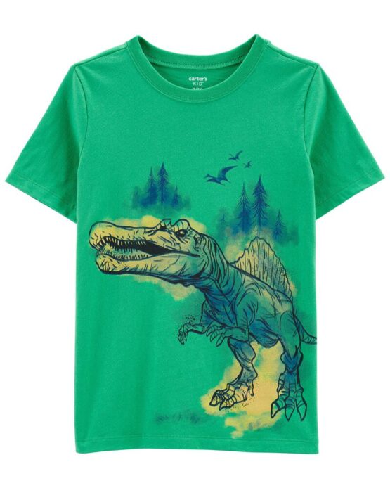 Carter's Green Dilophosaurus Tee