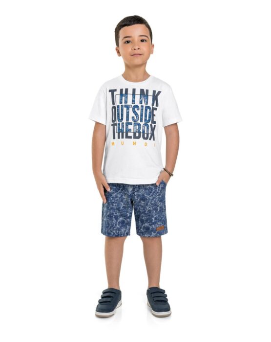 Conjunto Short y Camiseta Mundi