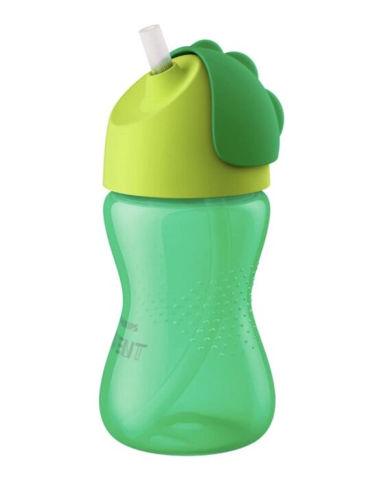 Philips Avent Vaso de Transición con Pajilla 10 oz Verde Dino 12m+