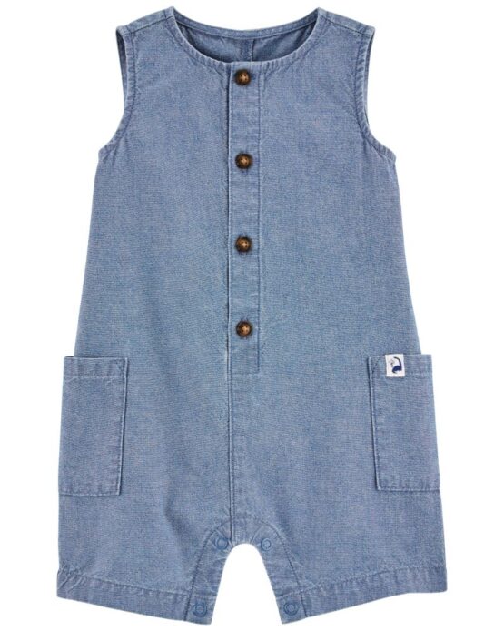 Carter's Romper De Cambray