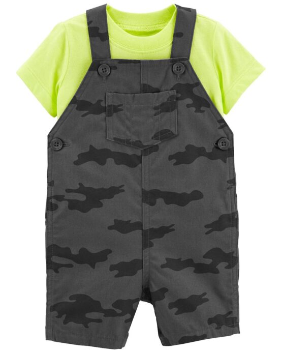 Carter's Infant Boy's 2-Piece Shortalls Set