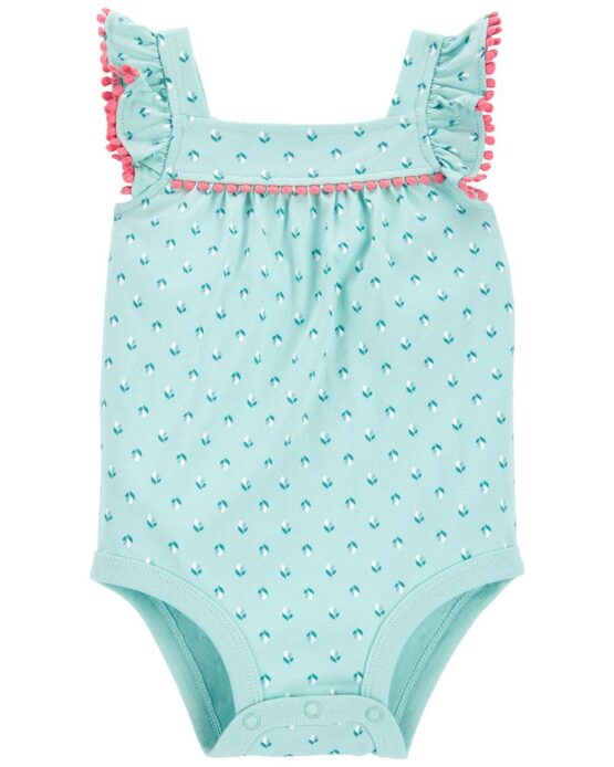 Carter's Floral Tank Bodysuit