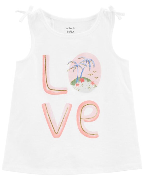 Carter's Beach Love Graphic Jersey Tee