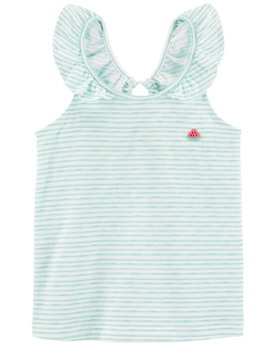 Carter's Watermelon Striped Jersey Tee