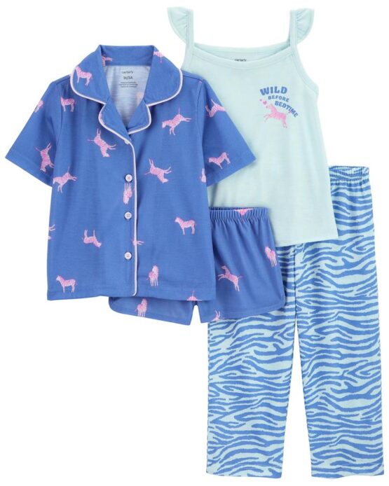 Carter's Conjunto De 4 Piezas De Pijamas De Algodón