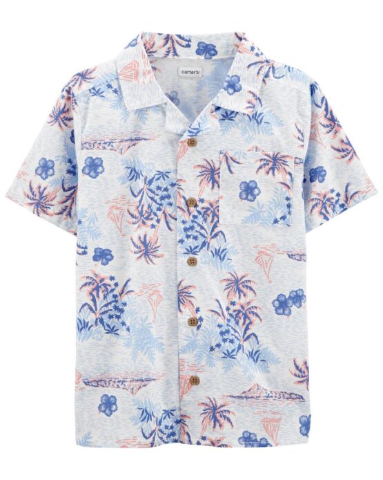 Carter's Tropical Button Down Shirt