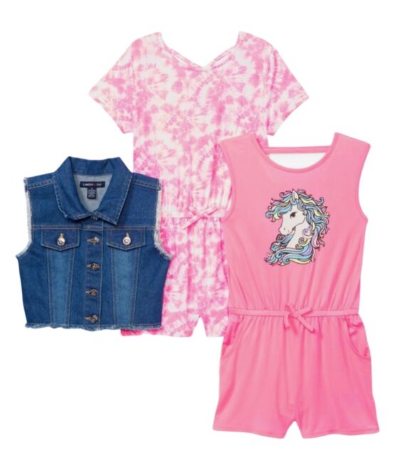 Limited Too 2pk Magical Unicorn Romper