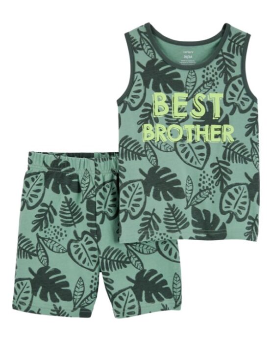 Carter's 2-Piece Best Prother Tropical Short Set