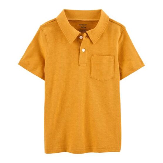 Carter's Mustard yellow Pocket Polo