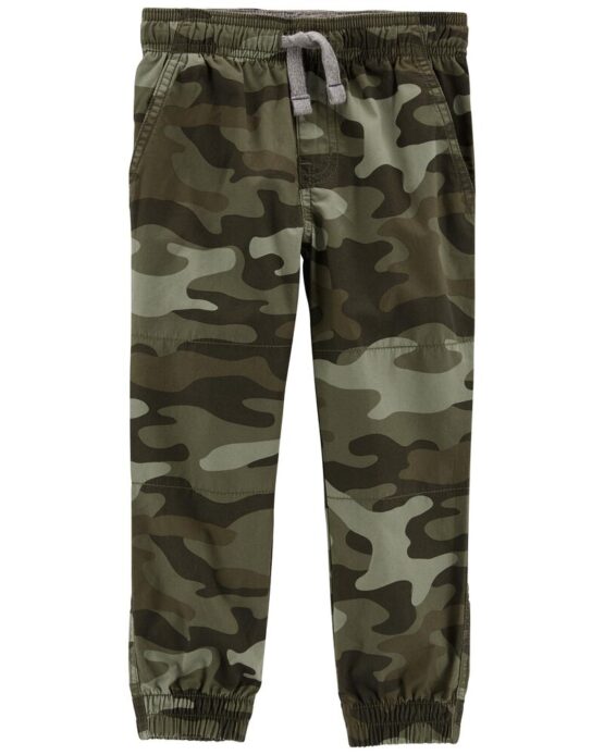 Carter's Camo Pull-On Poplin Pants