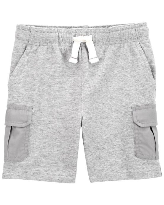 Carter's Baby Heather Pull-On Knit Cargo Shorts