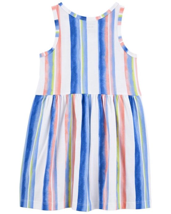 Carter's Toddler Multi Striped Tank Dress