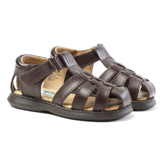 Scott Kids Sailor Brown Sandal