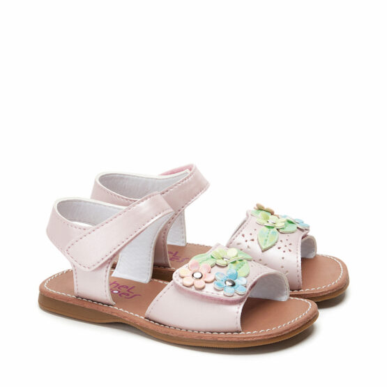Raches Kids Shelly Pink Strap Sandal