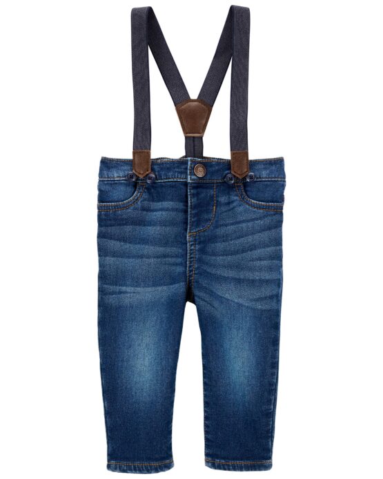 OshKosh Denim Suspender Pants