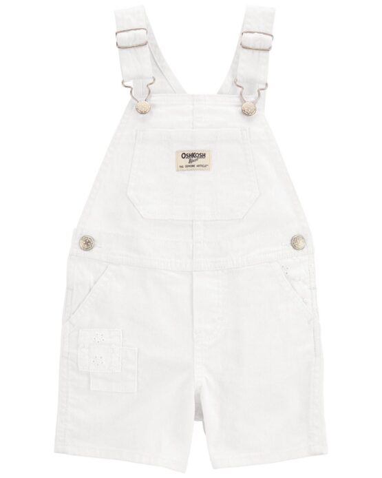 Oshkosh White Denim Overall
