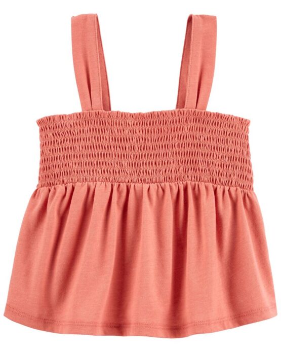 OshKosh Toddler Ginger Spice Smocked Top