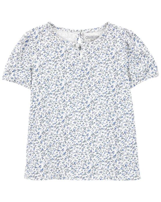 Oshkosh Toddler Floral Knit Shirt