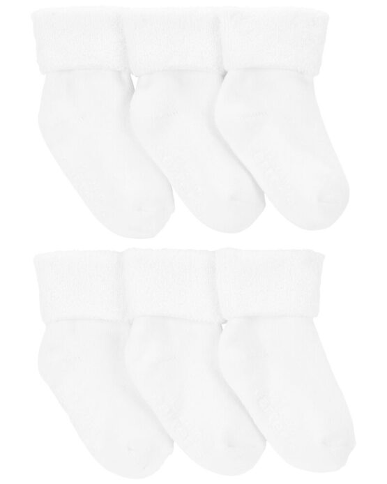  Carter's Calcetines deportivos para bebés y niños recién nacidos  (paquete de 6), Multi : Ropa, Zapatos y Joyería