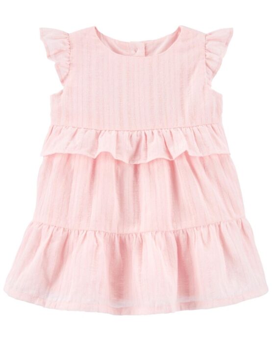 Oshkosh B'Gosh Vestido Con Olanes