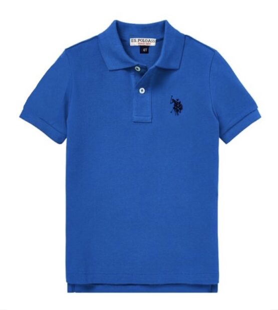 U.S Polo Assn Blue 021 Pique Polo 100% Cotton