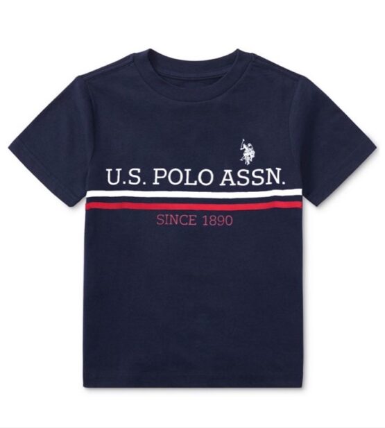 U.S Polo Assn Navy Crew Neck 100% Cotton