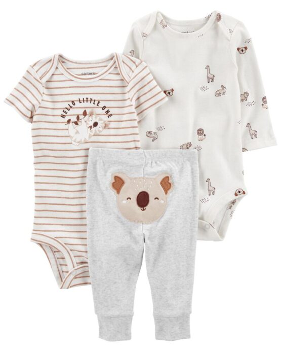 Carter's Multi Baby 3-Piece Koala Little Character Set