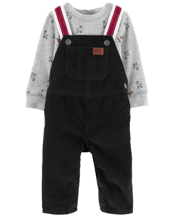 Carter's Baby 2-Piece Tee & Overall Set