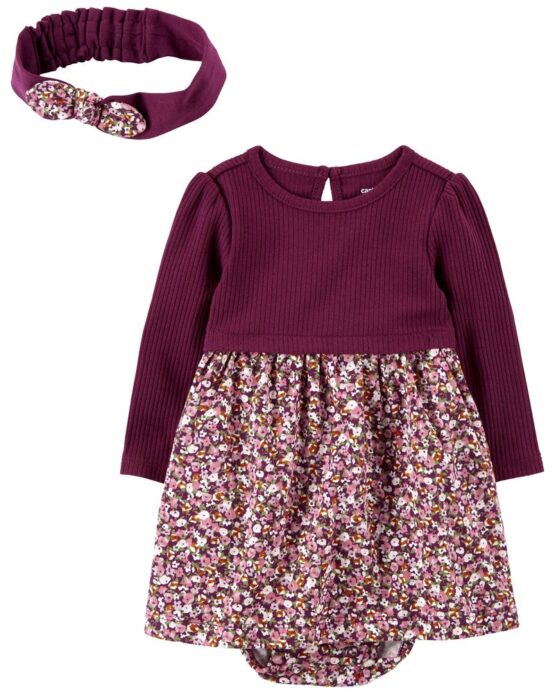 Carter's Baby 2-Piece Bodysuit Dress Set