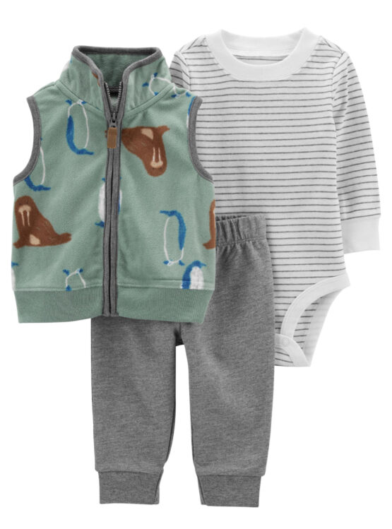 Carter's Baby 3-Piece Little Vest Set
