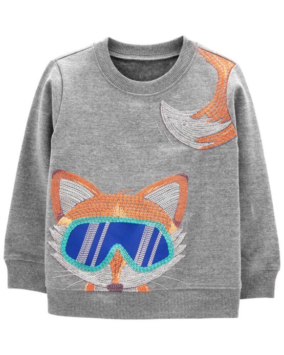 Carter's Baby Fox Fleece Pullover