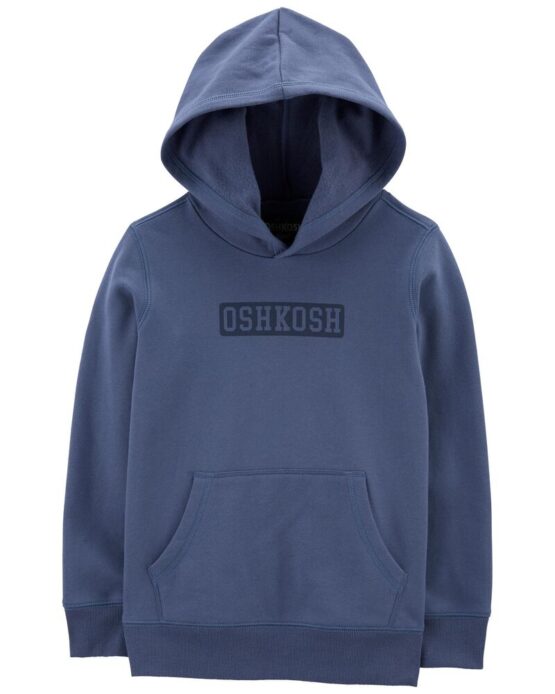 Oshkosh Kid Fleece OshKosh Logo Pullover Hoodie