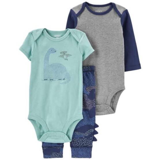 Carter's Baby 3-Piece Dinosaur Little Character Set