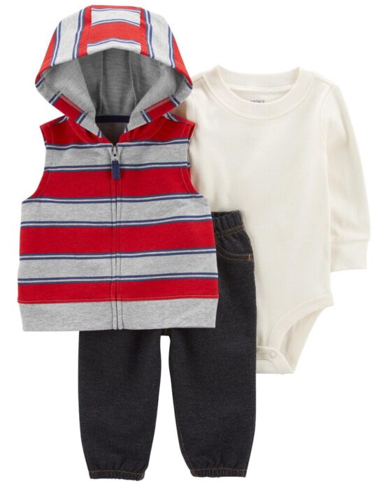 Carter's Baby 3-Piece Little Vest Set