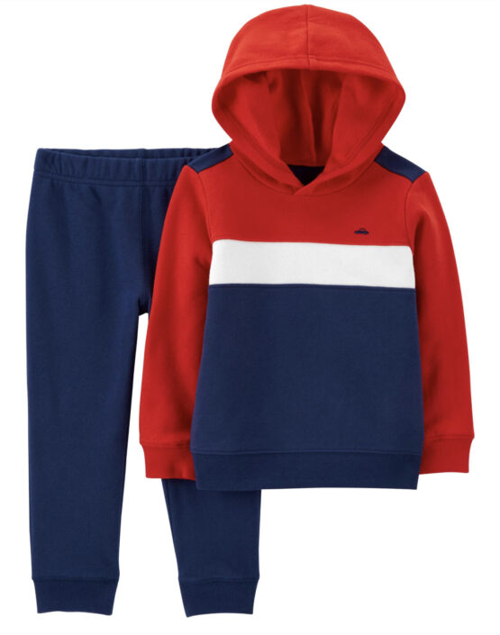 Carter's Baby 2-Piece Fleece Hoodie & Jogger Set