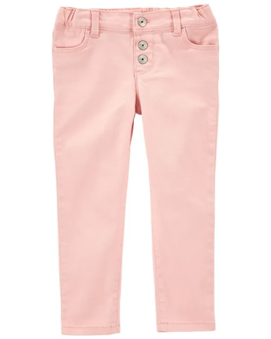 Carter's Toddler Girl Skinny Woven Pink